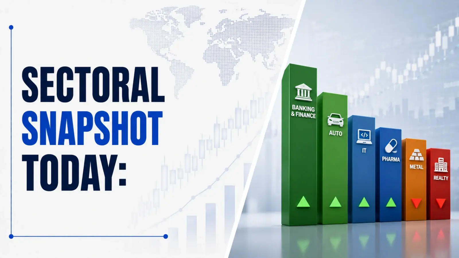 Sectoral Snapshot Today, August 20, 2026: IT, Financials Lead Market Rebound As 14 Of 16 Indices Gain
