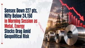 Stock Market Open Report Today, August 25, 2026: Sensex Down 227 pts, Nifty Below 24,150 in Morning Session as Metal, Energy Stocks Drag Amid Geopolitical Risk