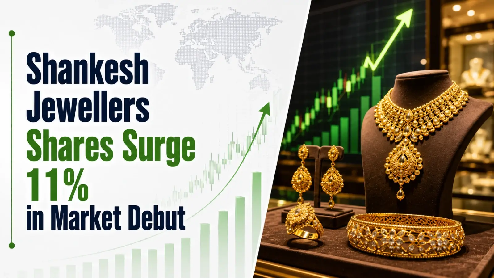 Shankesh Jewellers Shares Surge 11% in Market Debut