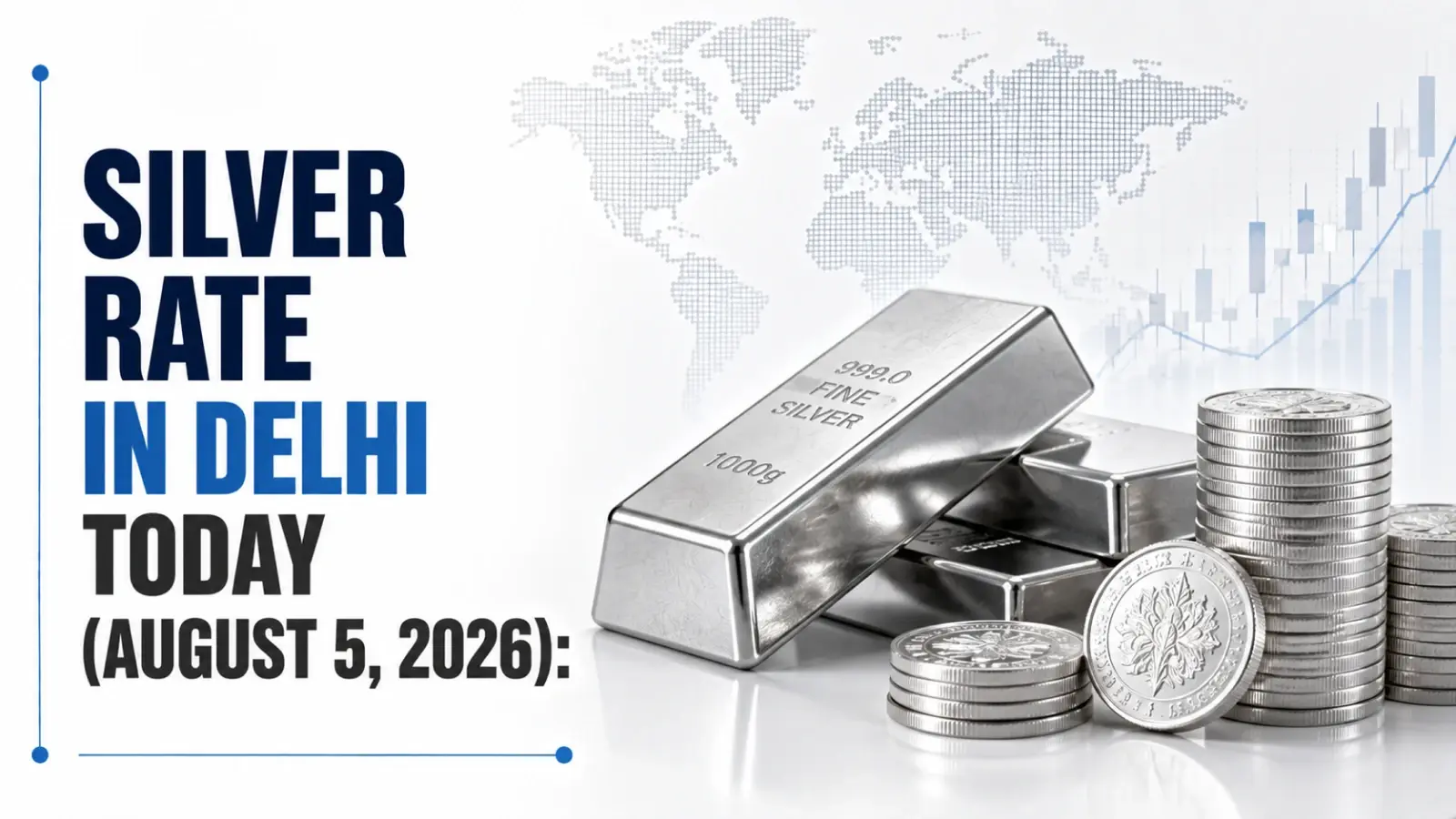 Silver Rate in Delhi Today August 5, 2026: Silver Gains After Nearly a Week of Flat Prices