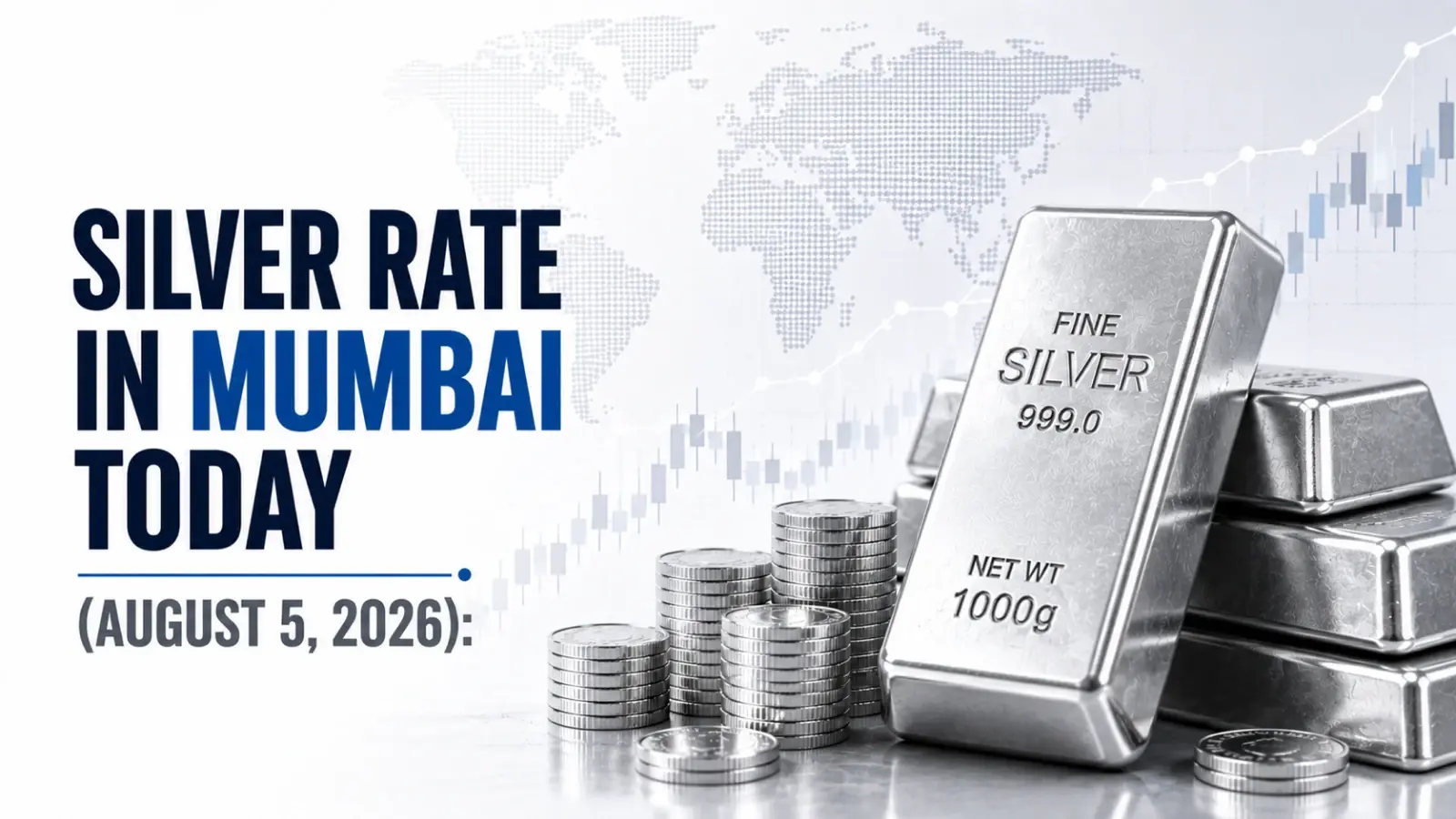 Silver Rate in Mumbai Today, August 5, 2026: Silver Snaps Week-Long Pause, Climbs ₹5 Per Gram