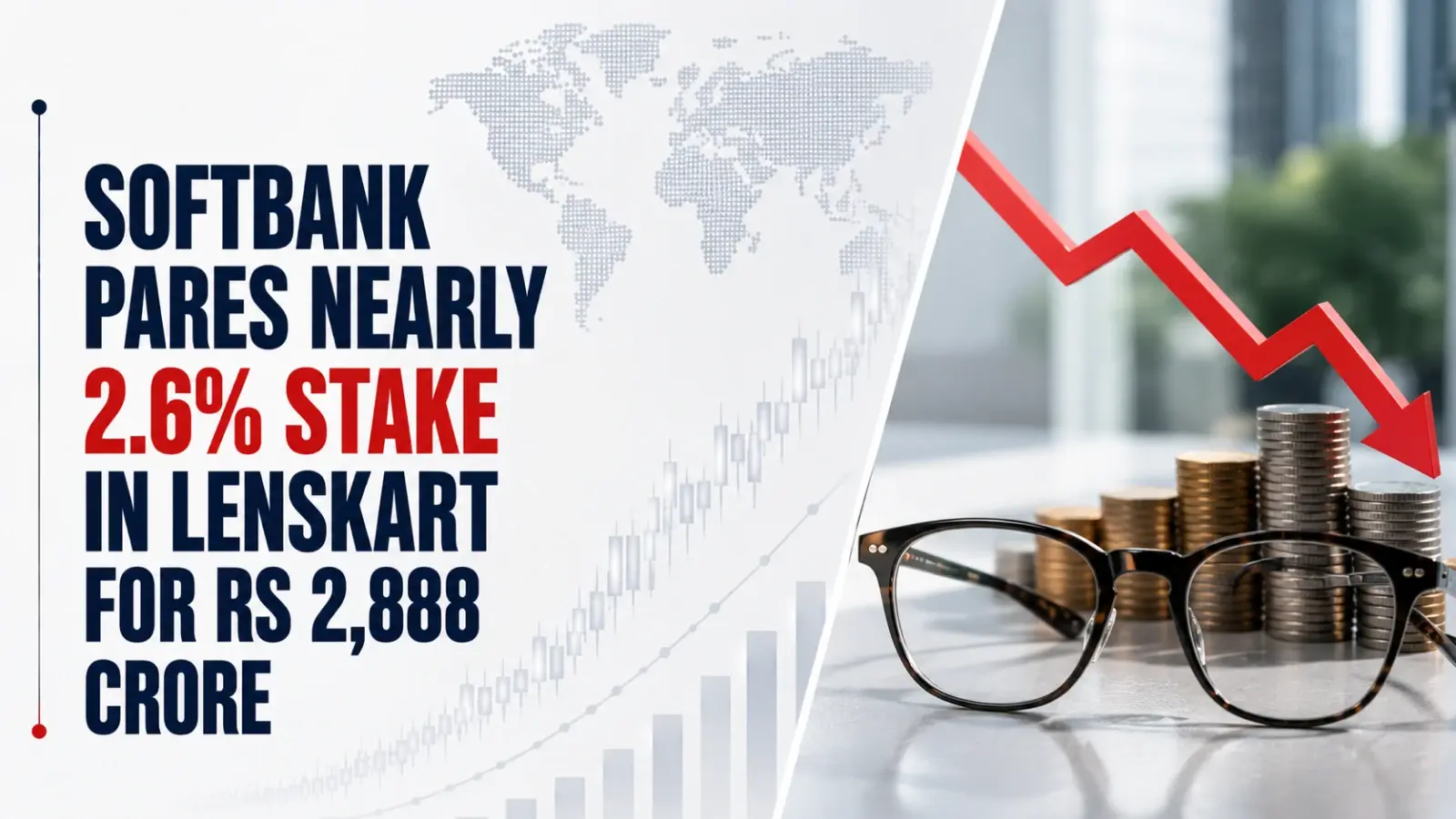SoftBank Pares Nearly 2.6% Stake in Lenskart for Rs 2,888 Crore