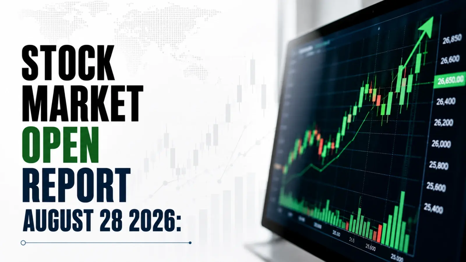 Stock Market Open Report, August 28, 2026: Nifty Flatlines, Sensex Edges Up as Oil Eases On Hormuz Talks