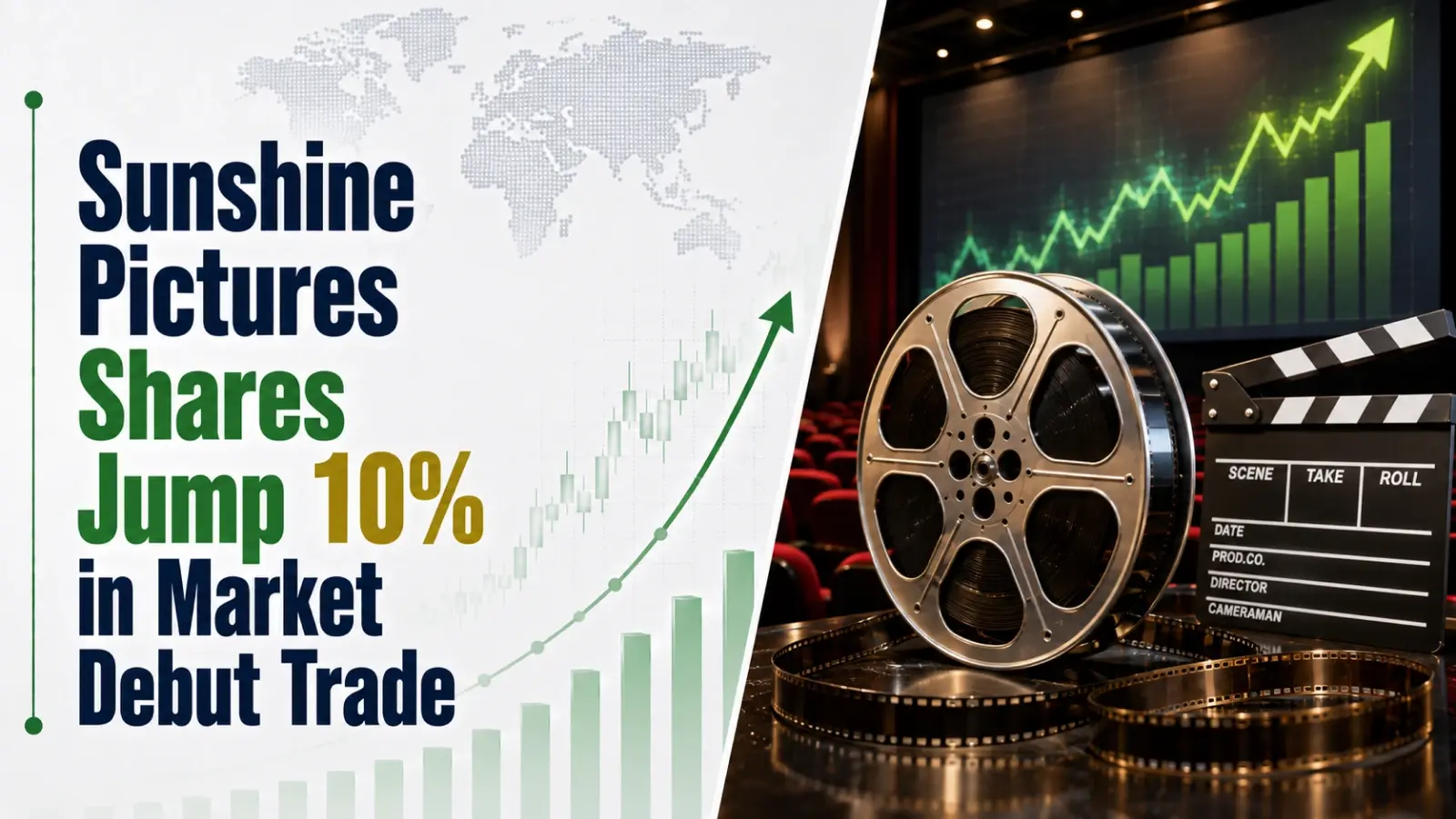 Sunshine Pictures Shares Jump 10% in Market Debut Trade