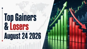 Top Gainers & Losers, August 24, 2026 at 11:30 AM IST: Hindalco Industries Leads Gainers, Bharat Electronics