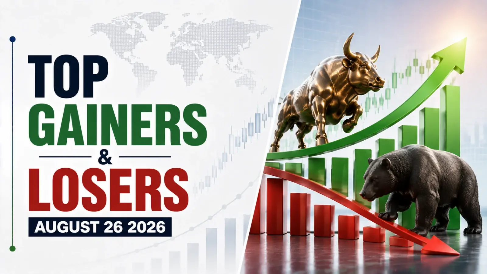Nifty Gainers And Losers as of 12:04 PM IST, Mumbai, August 26: Kotak Bank, HDFC Life Rise; Tech Mahindra, Infosys Fall