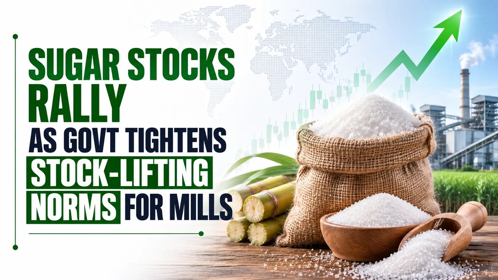Sugar Stocks Rally as Govt Tightens Stock-Lifting Norms for Mills