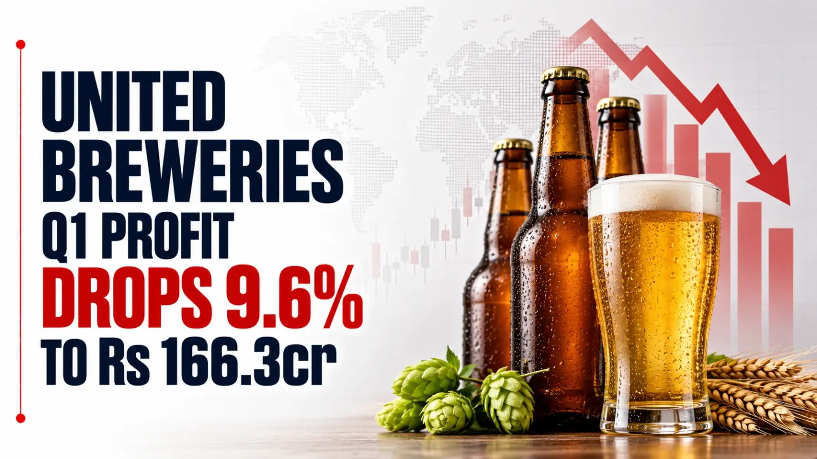 United Breweries Q1 Profit Drops 9.6% to Rs 166.3cr