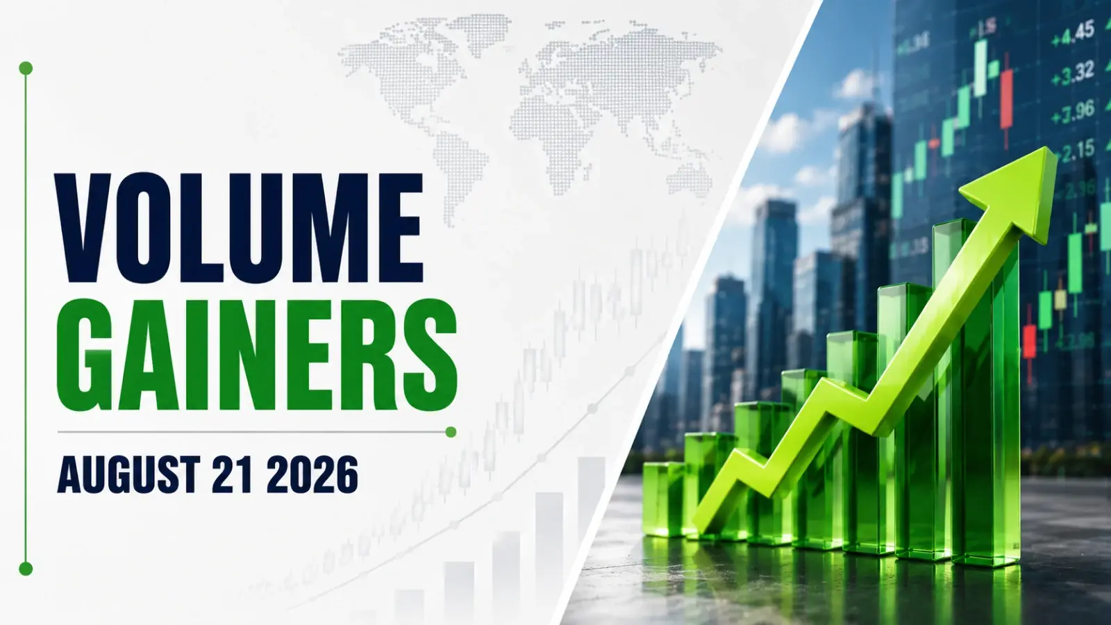 Volume Gainers, August 21, 2026 at 11:30 AM IST: Shanthi Gears Leads as Trading Volumes Surge