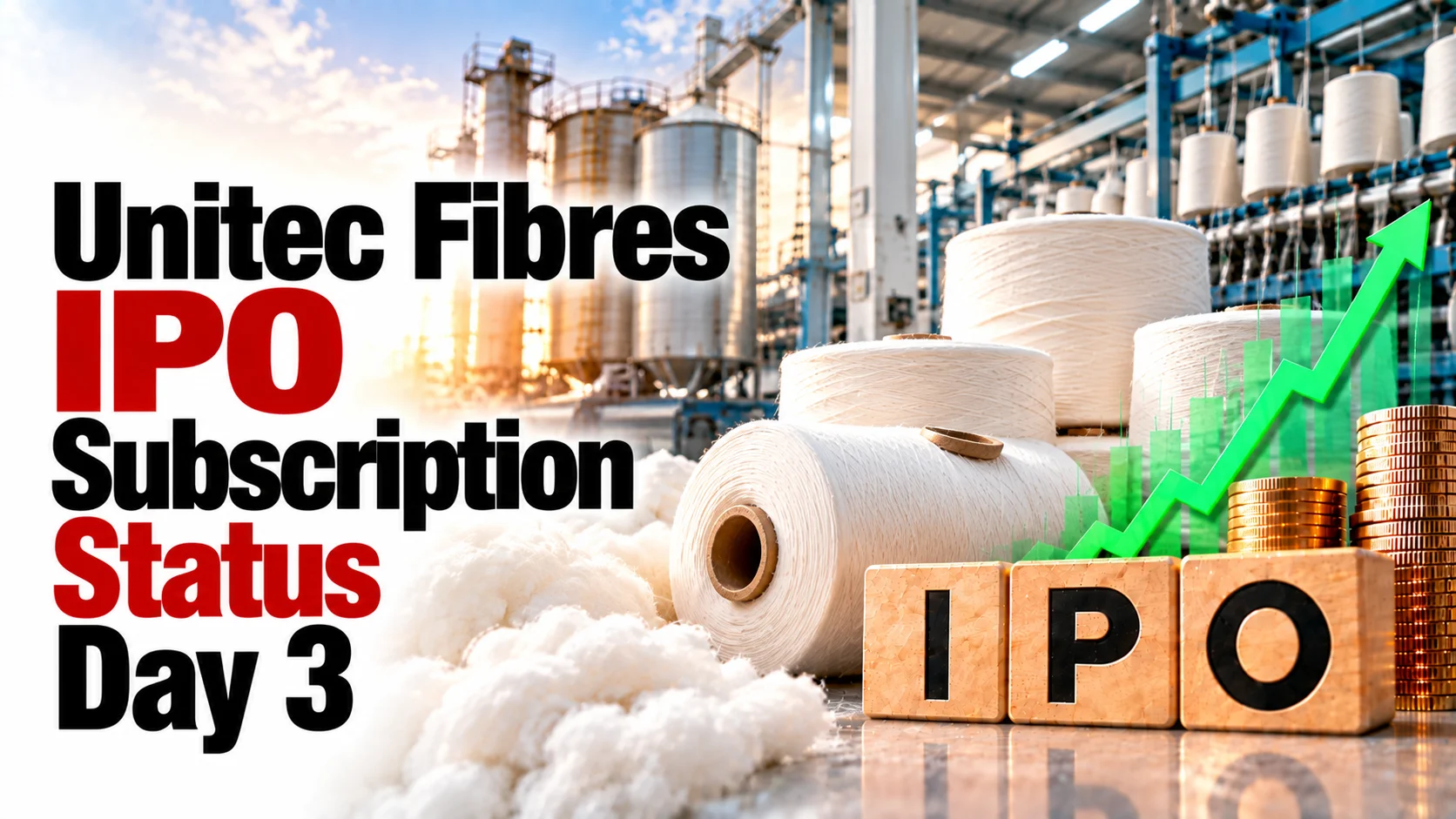 Unitec Fibres IPO Subscription Status Day 3