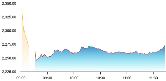 TCS share price