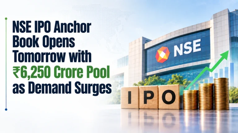NSE IPO Anchor Book Opens Tomorrow with ₹6,250 Crore Pool as Demand Surges
