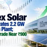 Alpex Solar Inaugurates 2.2 GW TOPCon Plant; Shares Trade Near ₹900