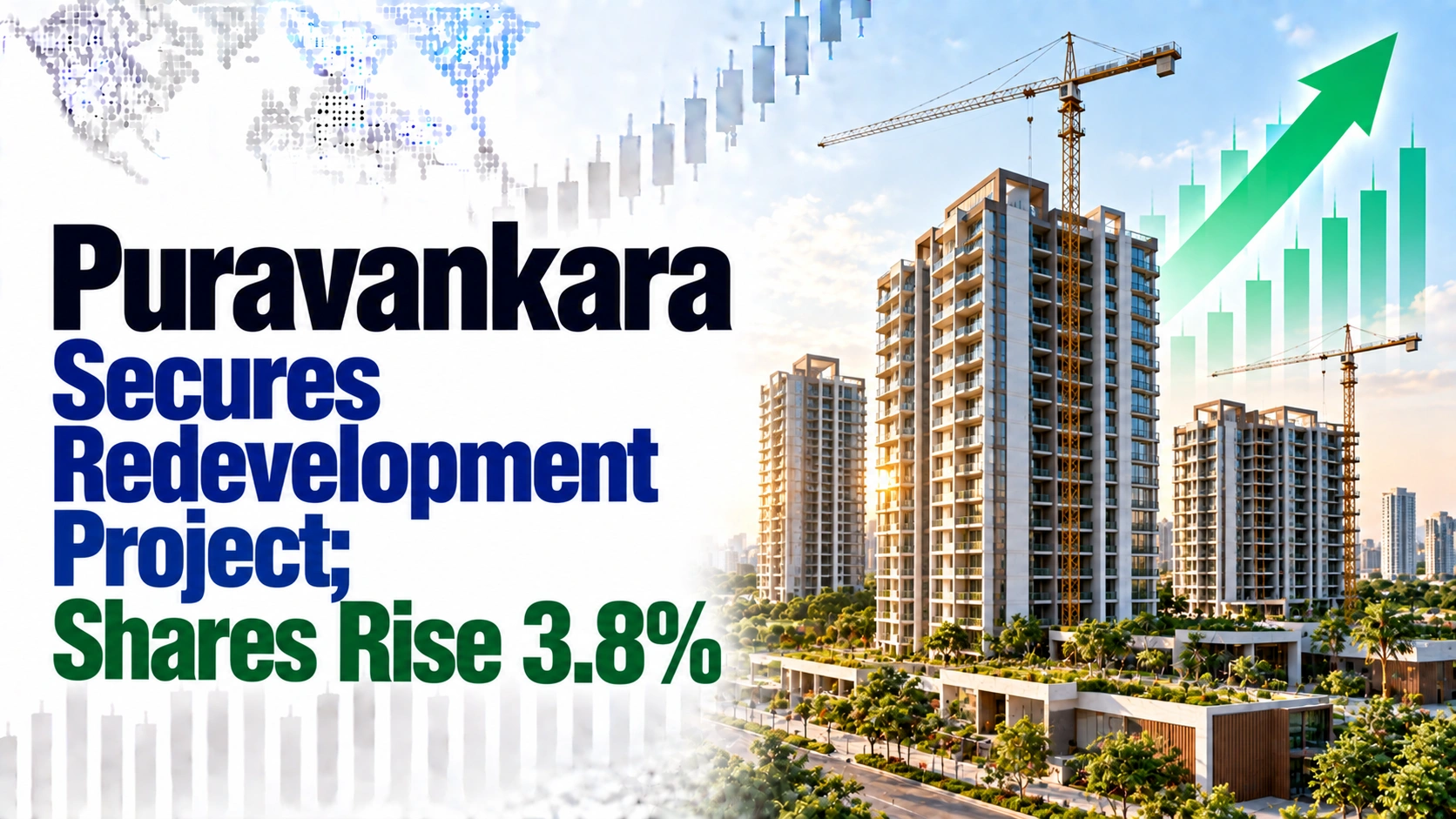 Puravankara Secures Redevelopment Project; Shares Rise 3.8%
