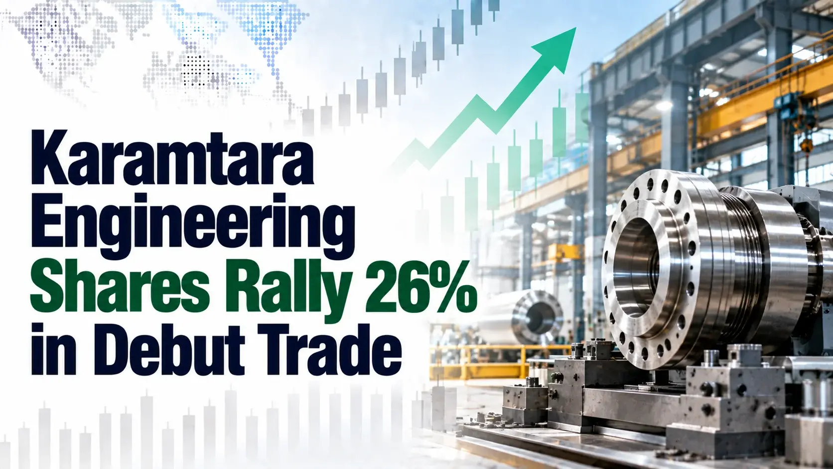 Karamtara Engineering Shares Rally 26% in Debut Trade