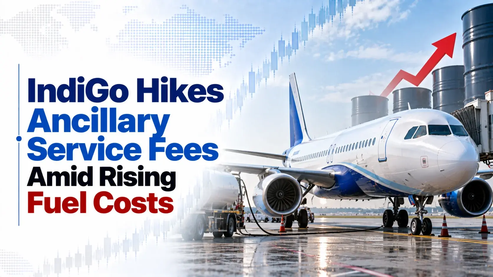 IndiGo Hikes Ancillary Service Fees Amid Rising Fuel Costs