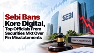 Sebi Bans Kore Digital, Top Officials From Securities Mkt Over Fin Misstatements; Blocks Mainboard Migration