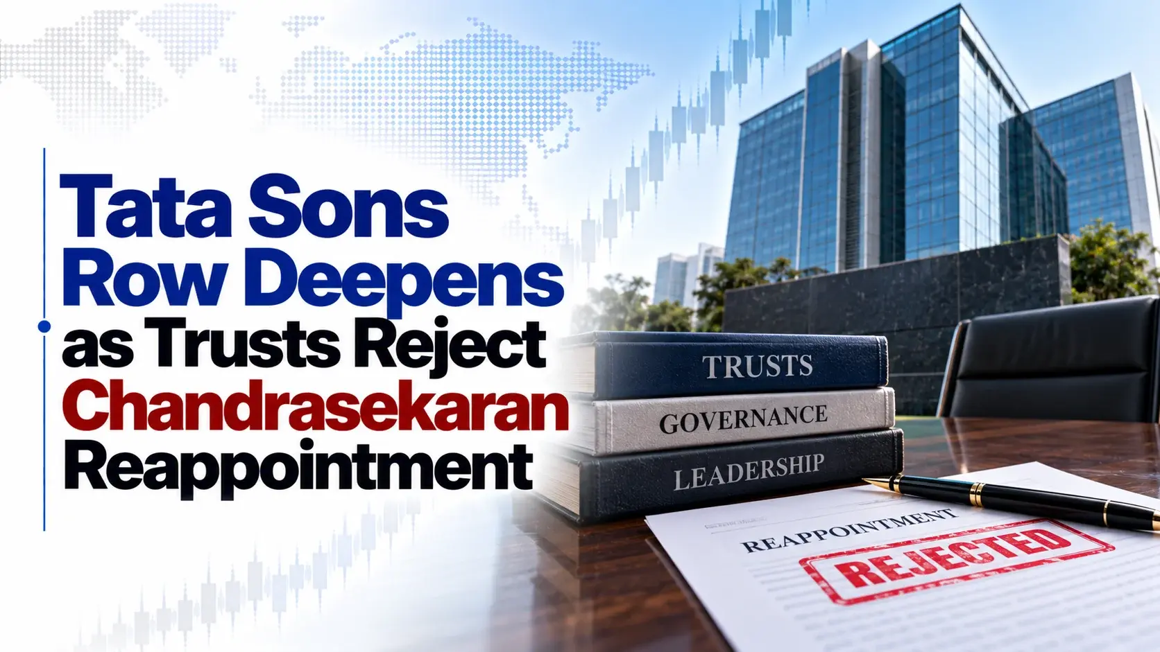 Tata Sons Row Deepens as Trusts Reject Chandrasekaran Reappointment