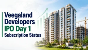 Veegaland Developers IPO Day 1 Subscription Status: Issue Subscribed 0.67 Times