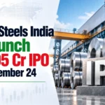 A-One Steels India To Launch Rs 405 Cr IPO on September 24