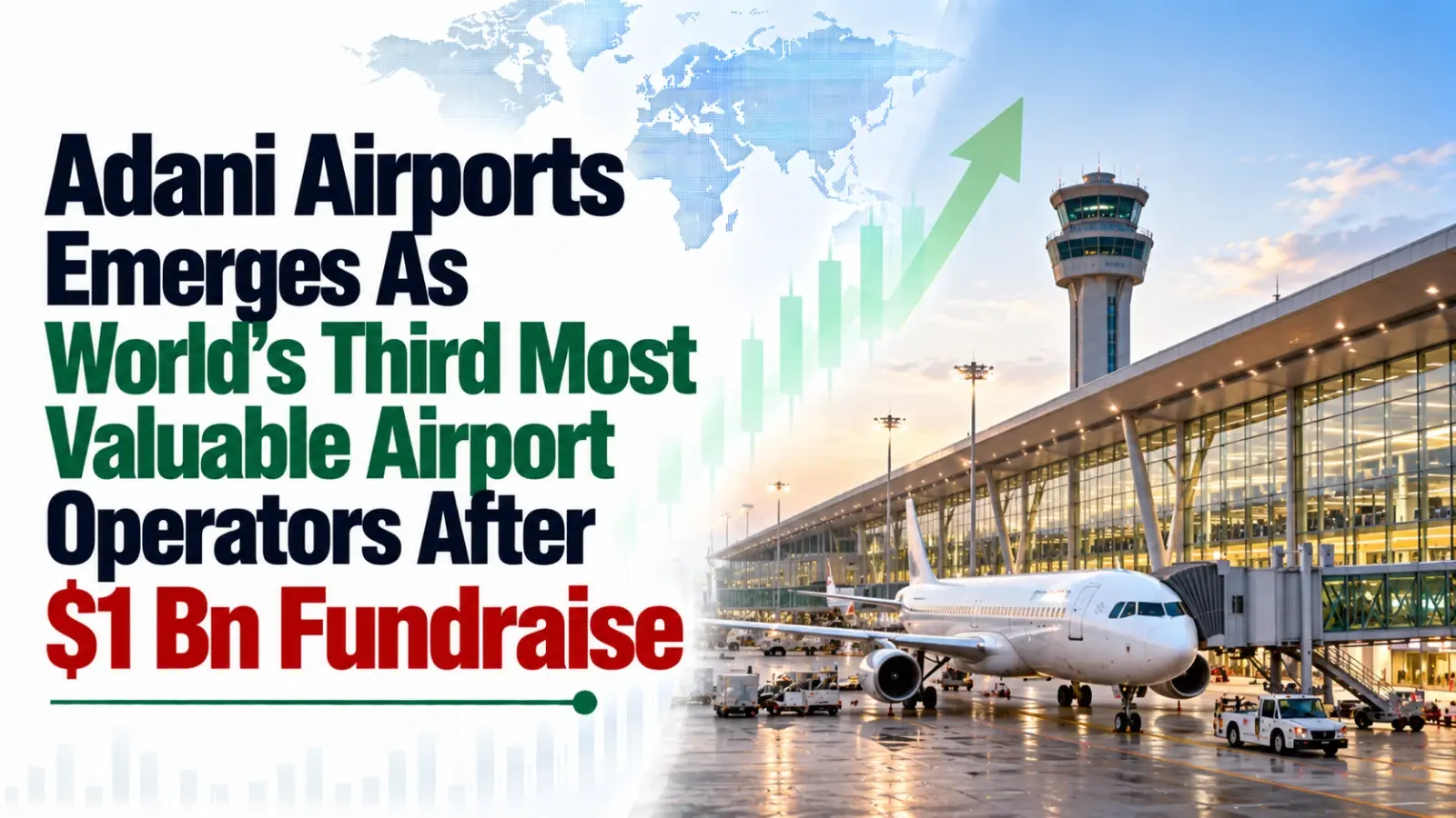 Adani Airports Emerges As World’s Third Most Valuable Airport Operators After $1 Bn Fundraise