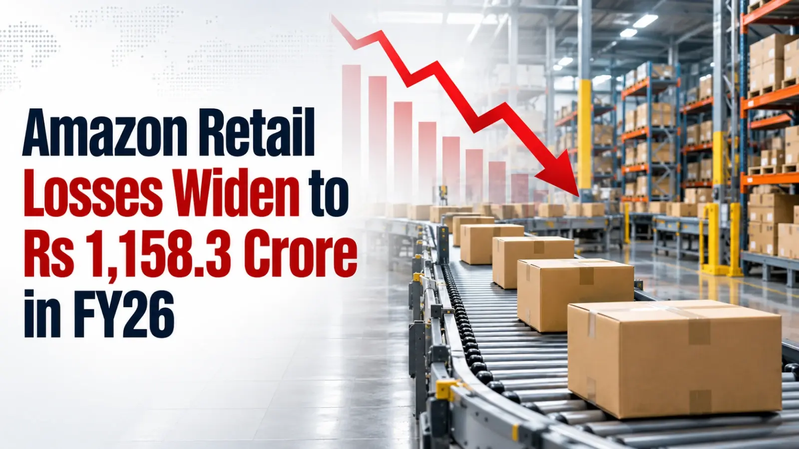 Amazon Retail Losses Widen to Rs 1,158.3 Crore in FY26
