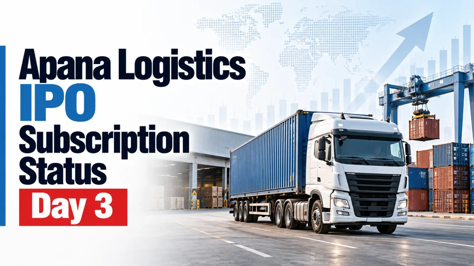 Apana Logistics IPO Allotment Status: Check Apana Logistics Allotment Status, Subscription Data and Online Share Allocation