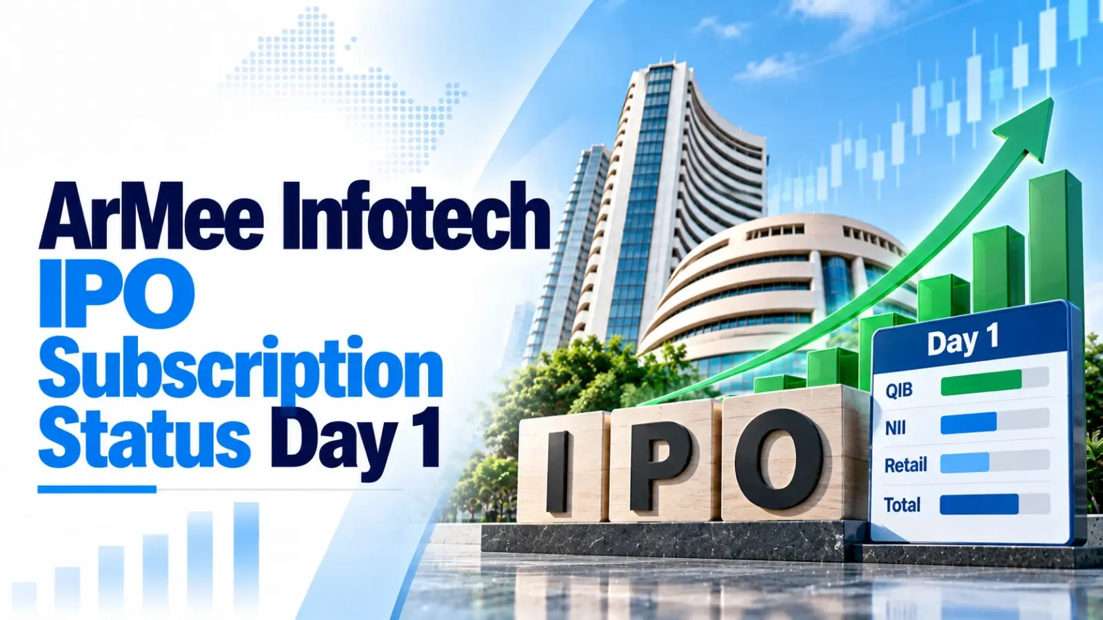 ArMee Infotech IPO Subscription Status Day 1