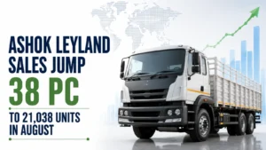 Ashok Leyland Sales Jump 38% to 21,038 Units in August