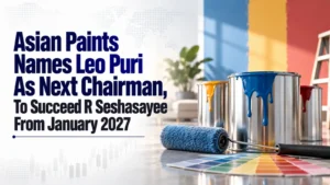 Asian Paints Names Leo Puri As Next Chairman, To Succeed R Seshasayee From January 2027