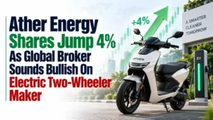 Ather Energy Shares Jump 4% As Global Broker Sounds Bullish On Electric Two-Wheeler Maker