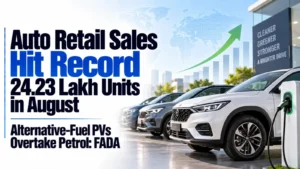 Auto Retail Sales Hit Record 24.23 Lakh Units in August; Alternative-Fuel PVs Overtake Petrol: FADA