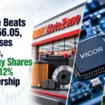 AutoZone Beats EPS at $56.05, Vicor Raises Guidance, Zeo Energy Shares Surge 41.12% on Partnership