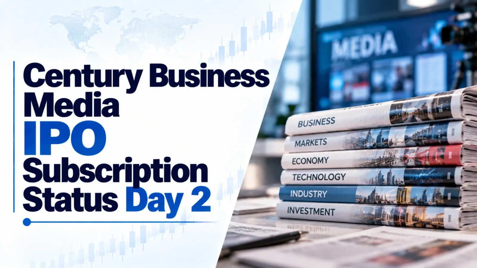Century Business Media IPO Subscription Status Day 2