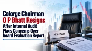 Coforge Chairman O P Bhatt Resigns After Internal Audit Flags Concerns Overboard Evaluation Report