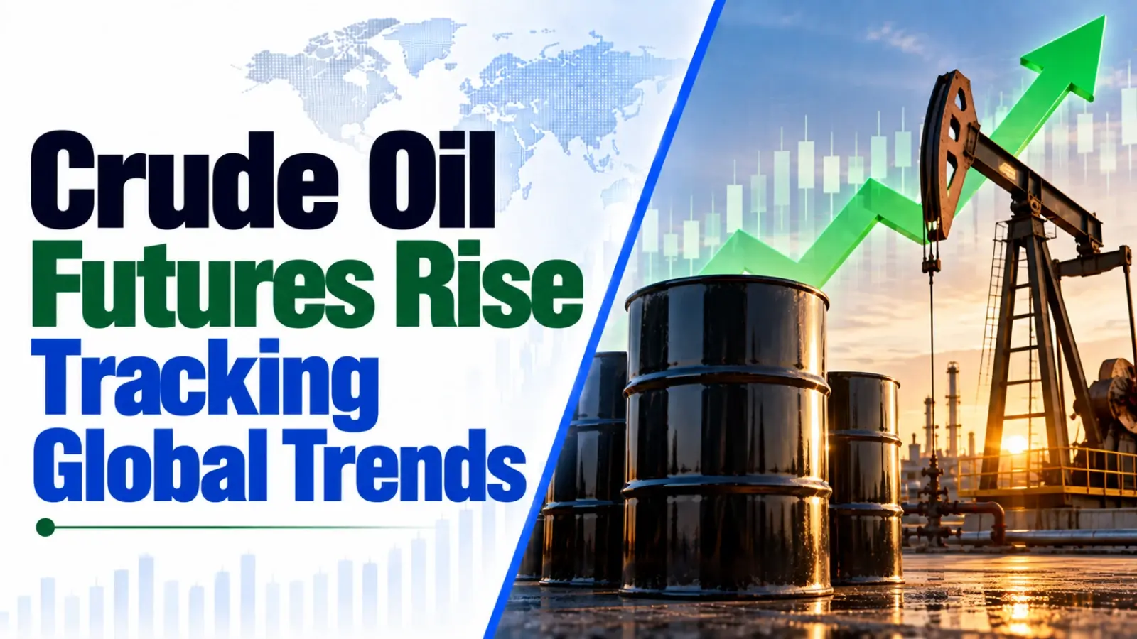 Crude Oil Futures Rise Tracking Global Trends