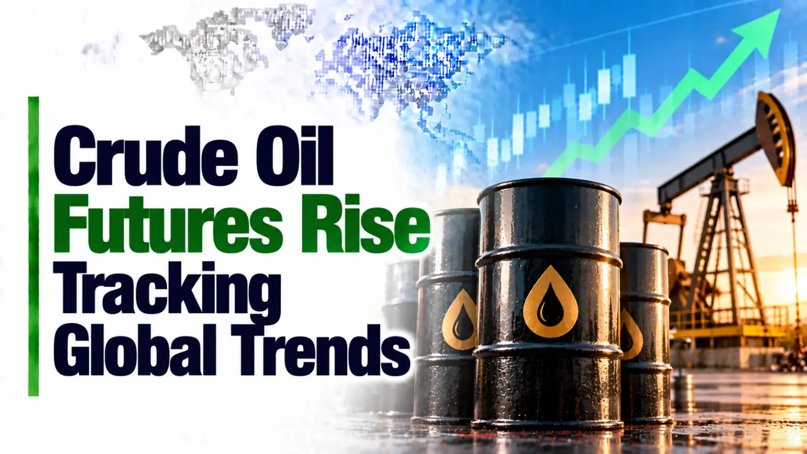 Crude Oil Futures Rise Tracking Global Trends