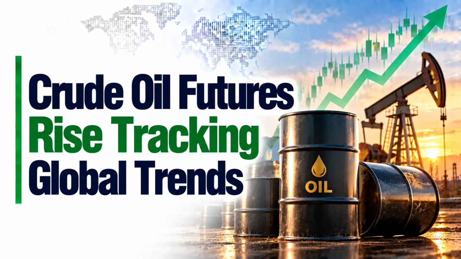 Crude Oil Futures Rise Tracking Global Trends