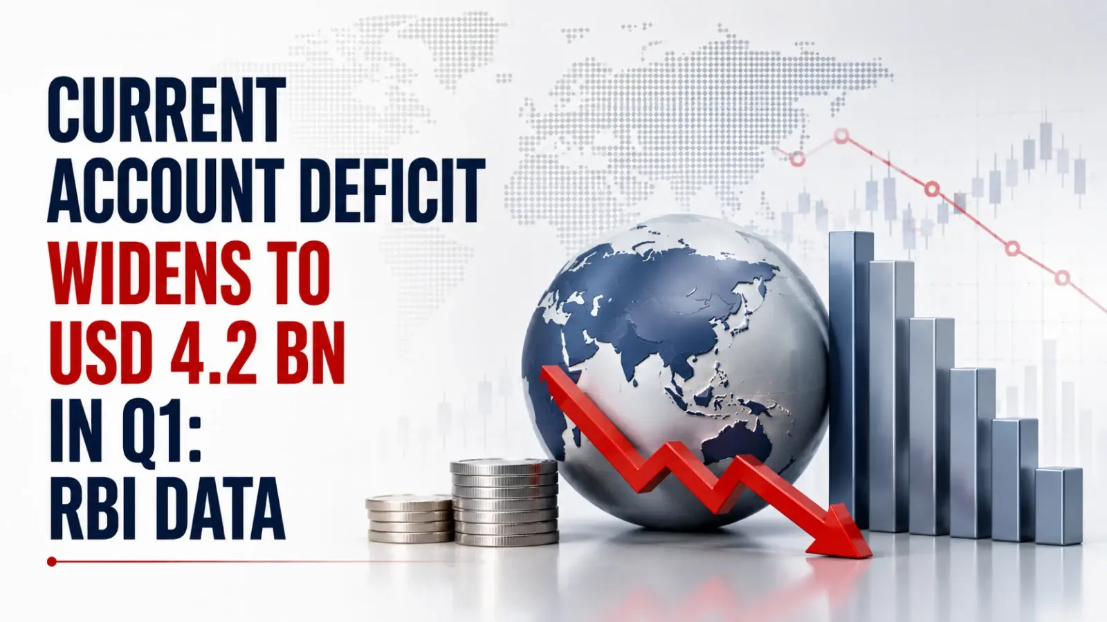 Current Account Deficit Widens to USD 4.2 Bn in Q1: RBI Data