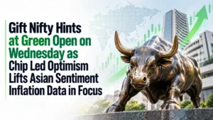 Gift Nifty Hints at Green Open on Wednesday as Chip-Led Optimism Lifts Asian Sentiment, Inflation Data in Focus