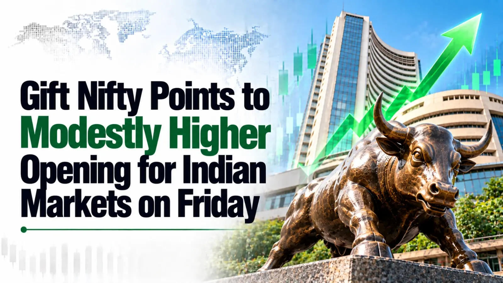 Gift Nifty Points to Modestly Higher Opening for Indian Markets on Friday