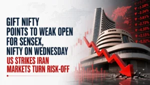 Gift Nifty Points to Weak Open for Sensex, Nifty on Wednesday; US Strikes Iran, Markets Turn Risk-Off