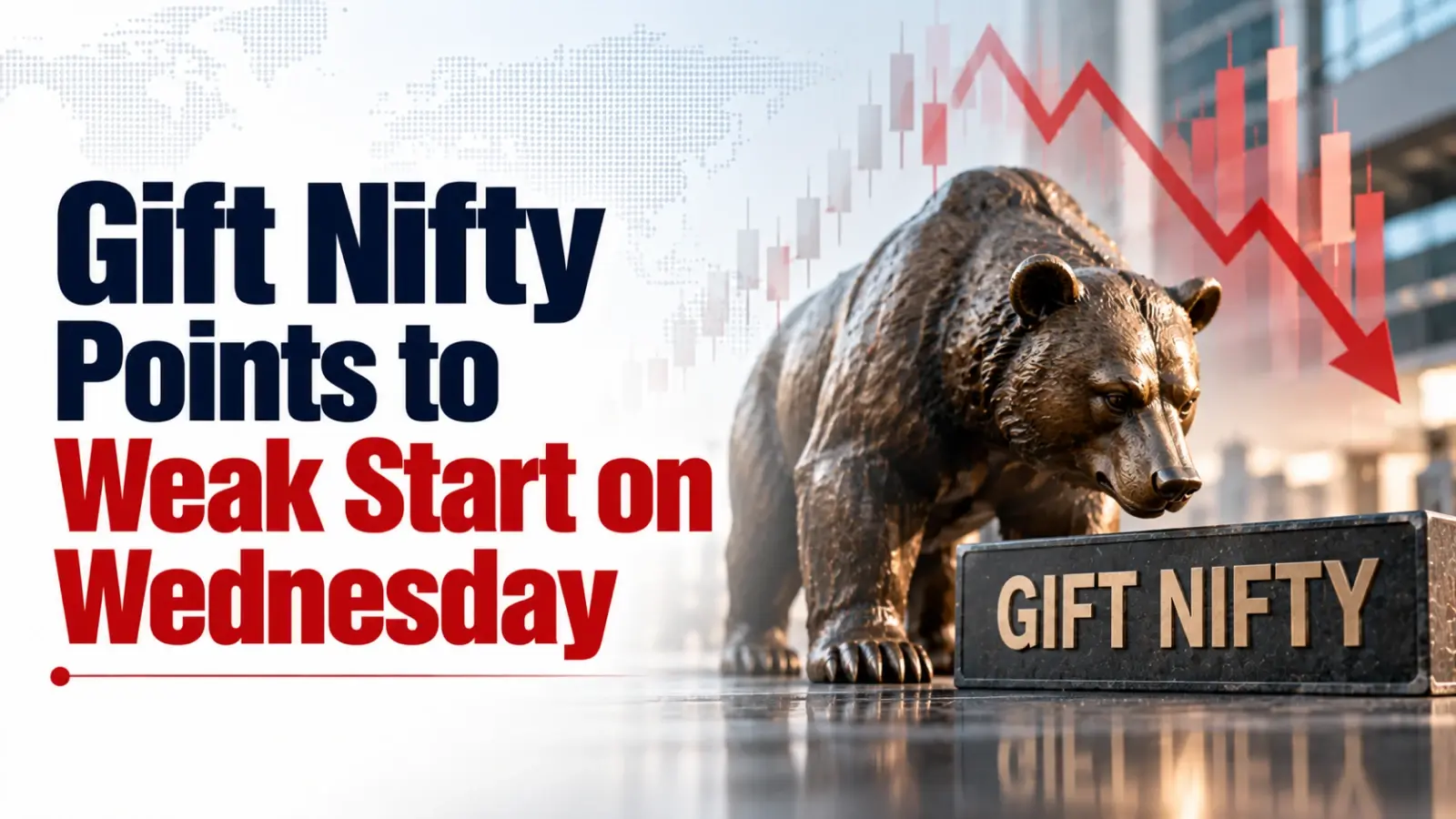 Gift Nifty Points to Weak Start on Wednesday