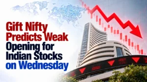 Gift Nifty Predicts Weak Opening for Indian Stocks on Wednesday