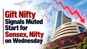 Gift Nifty Signals Muted Start for Sensex, Nifty on Wednesday