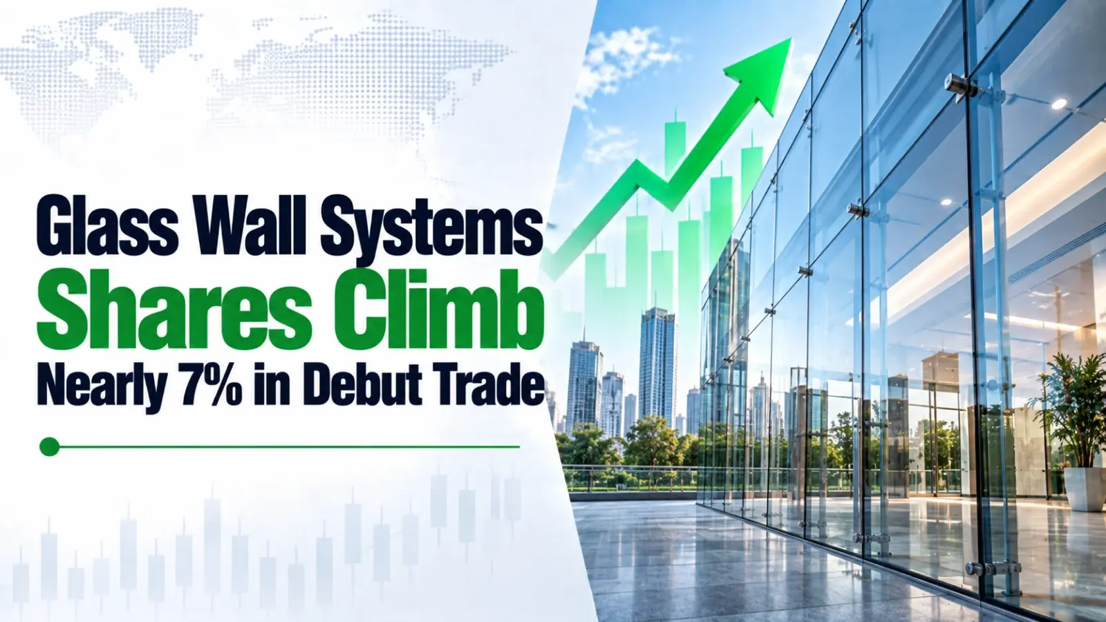 Glass Wall Systems Shares Climb Nearly 7% in Debut Trade