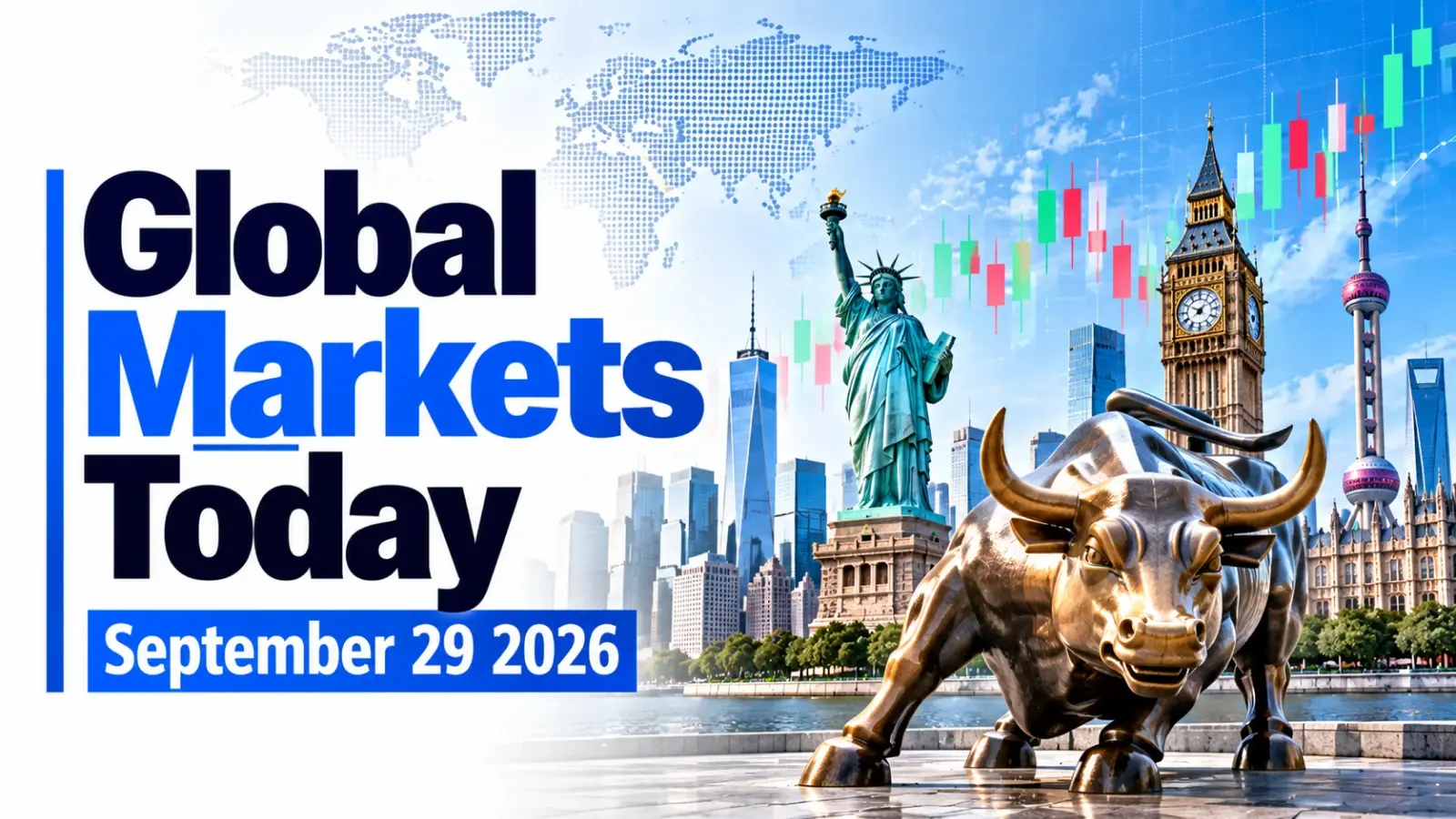 Global Markets Today, September 29, 2026: Sensex, Nifty May See Weak Start as Asian Stocks Decline, Oil Surges