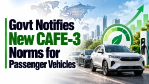 Govt Notifies New CAFE-3 Norms for Passenger Vehicles