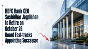 HDFC Bank CEO Sashidhar Jagdishan to Retire on October 26; Board Fast-tracks Appointing Successor