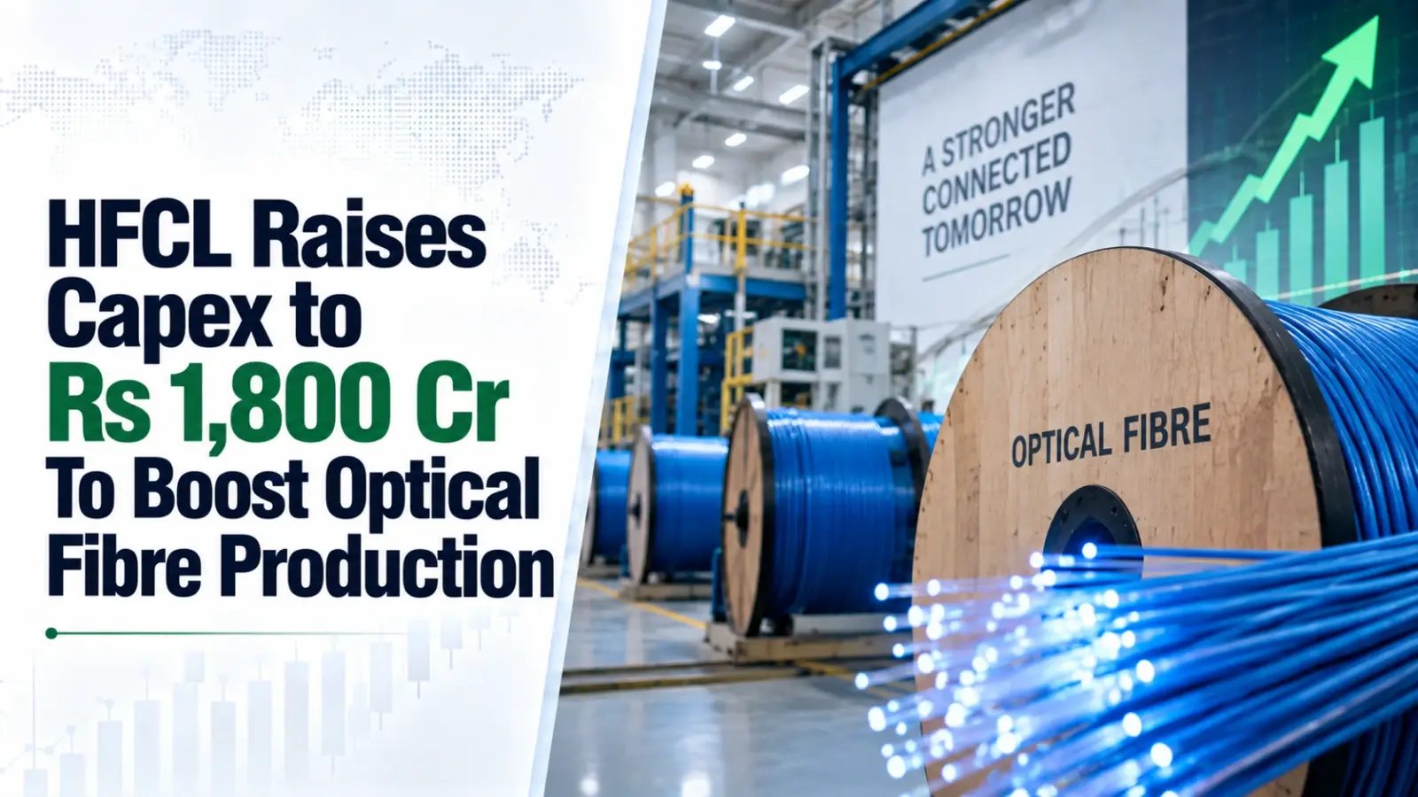 HFCL Raises Capex to Rs 1,800 Cr To Boost Optical Fibre Production
